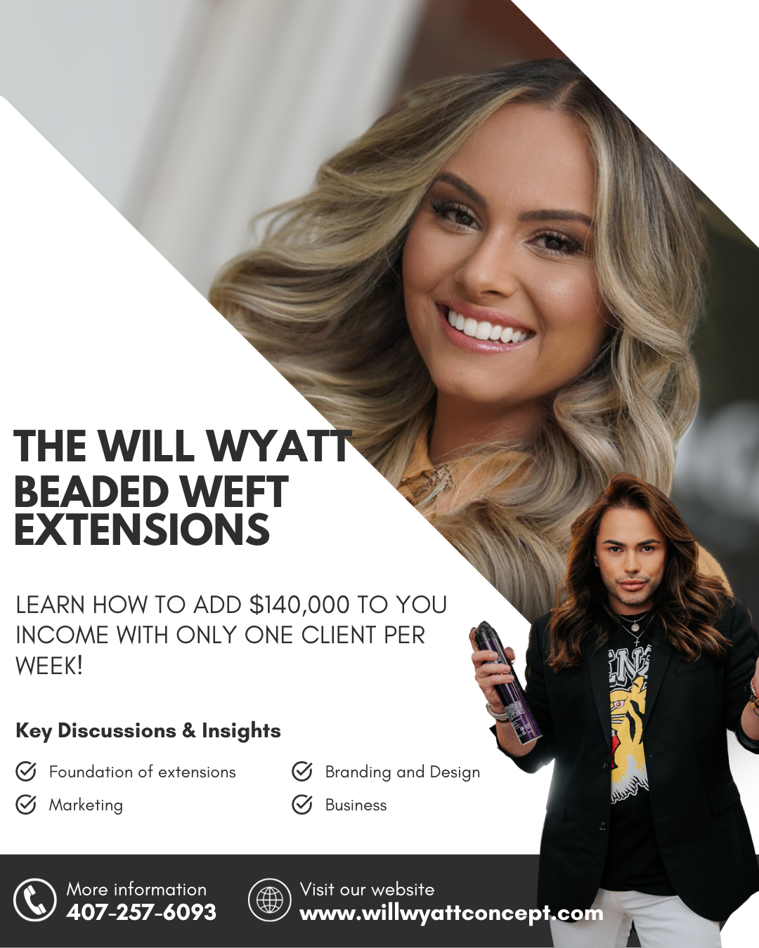 The Ultimate Beaded Weft Extensions Class